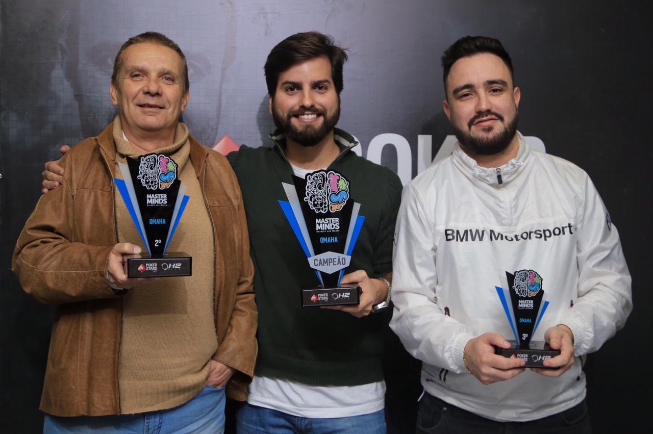 Finalistas do Pot-Limit Omaha do MasterMinds 12