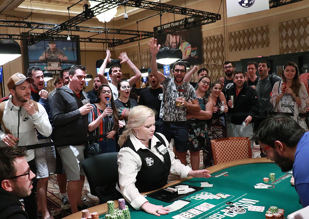 Torcida para Fernando Viana - WSOP 2019