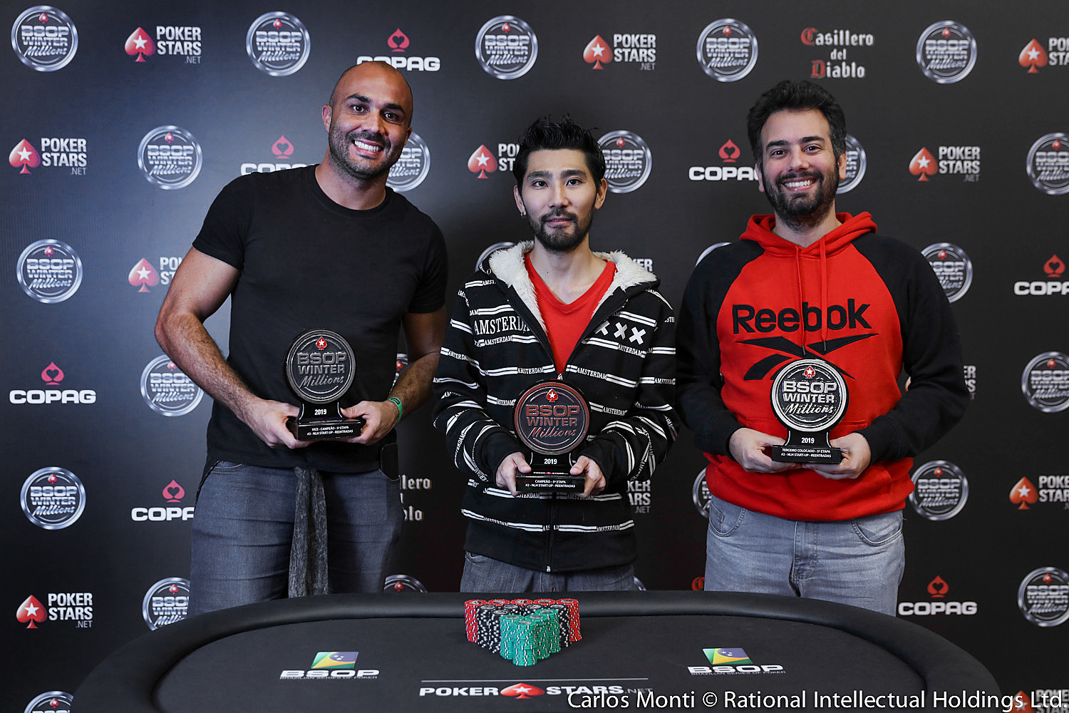 Francisco Palencia, Marcelo Ogusuku e André Sá - Start-Up - BSOP Winter Millions