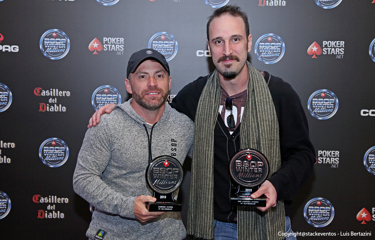 Finalistas do Heads-Up do BSOP Winter Millions