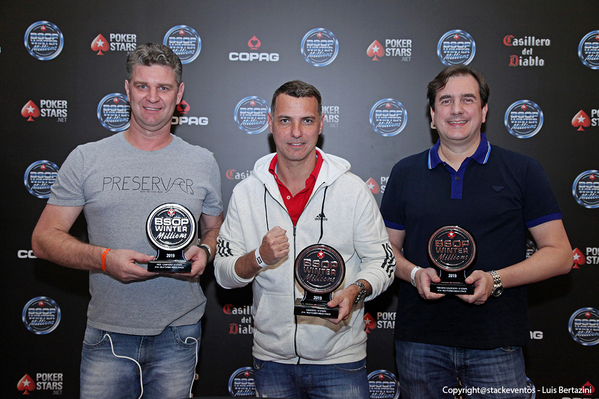 Finalistas do Mega Stack 300K do BSOP Winter Millions