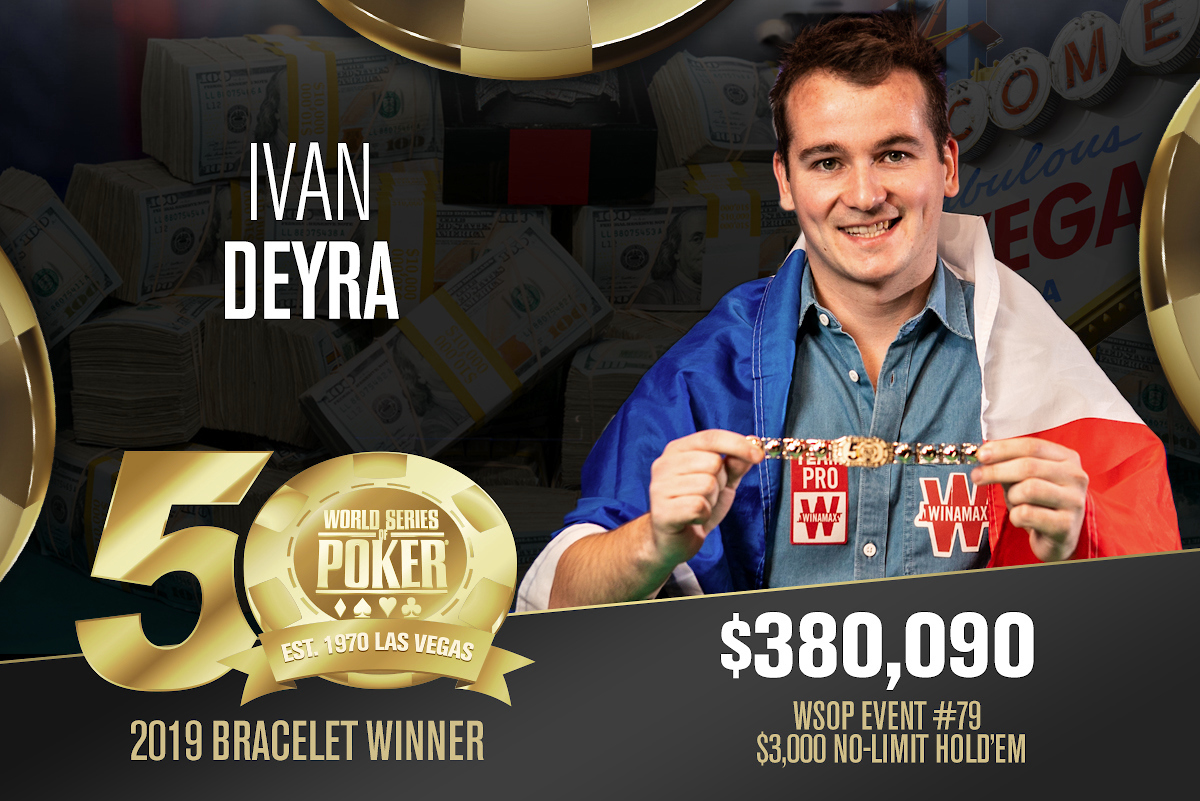 Ivan Deyra campeão do Evento #79 da WSOPq