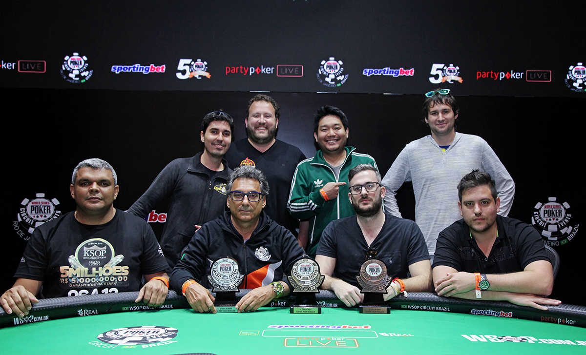 Mesa Final Super High Roller - WSOP Brazil