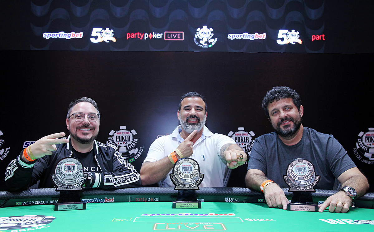 Finalistas Monster Stack - WSOP Brazil