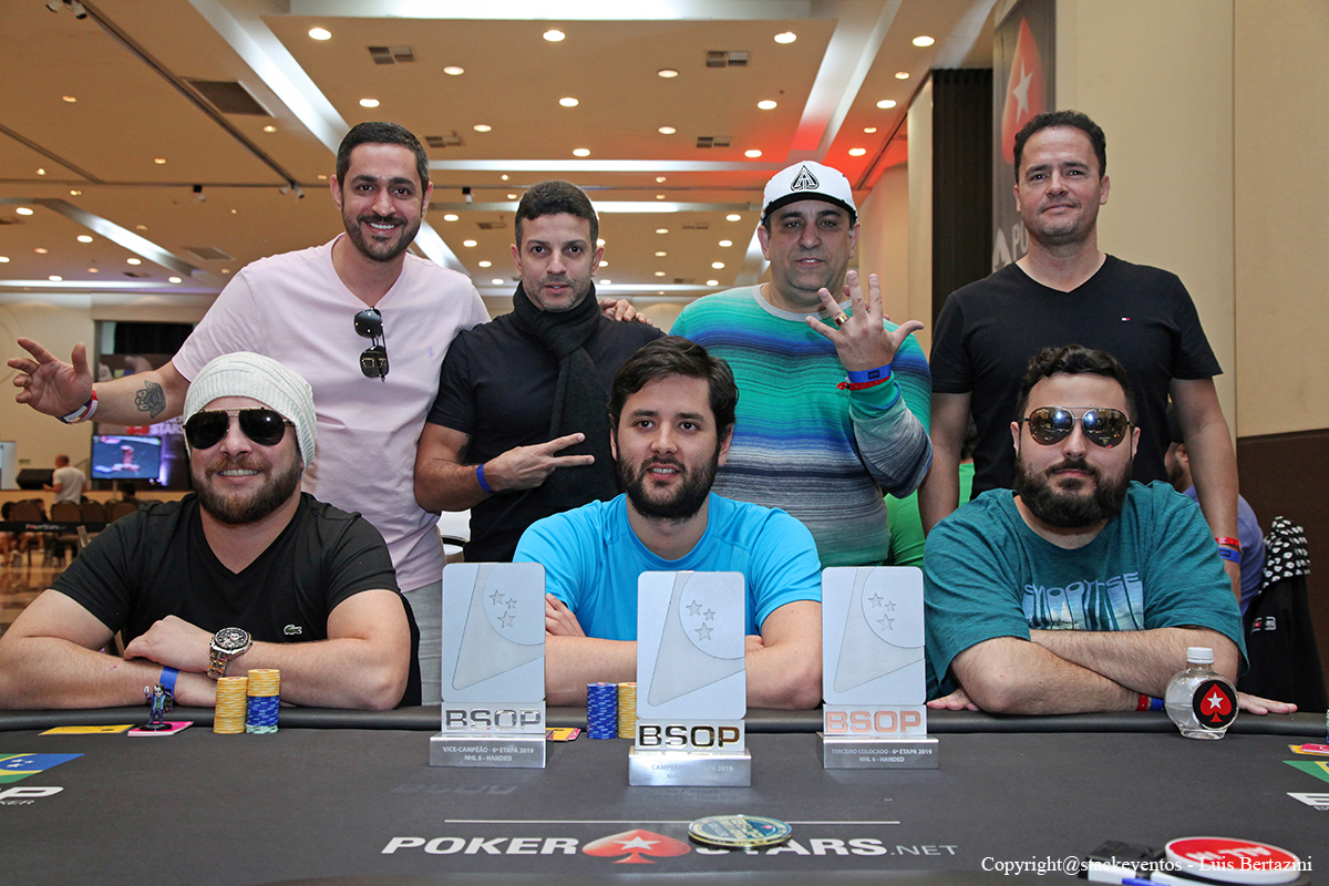 Mesa Final do 6-Max do BSOP Gramado