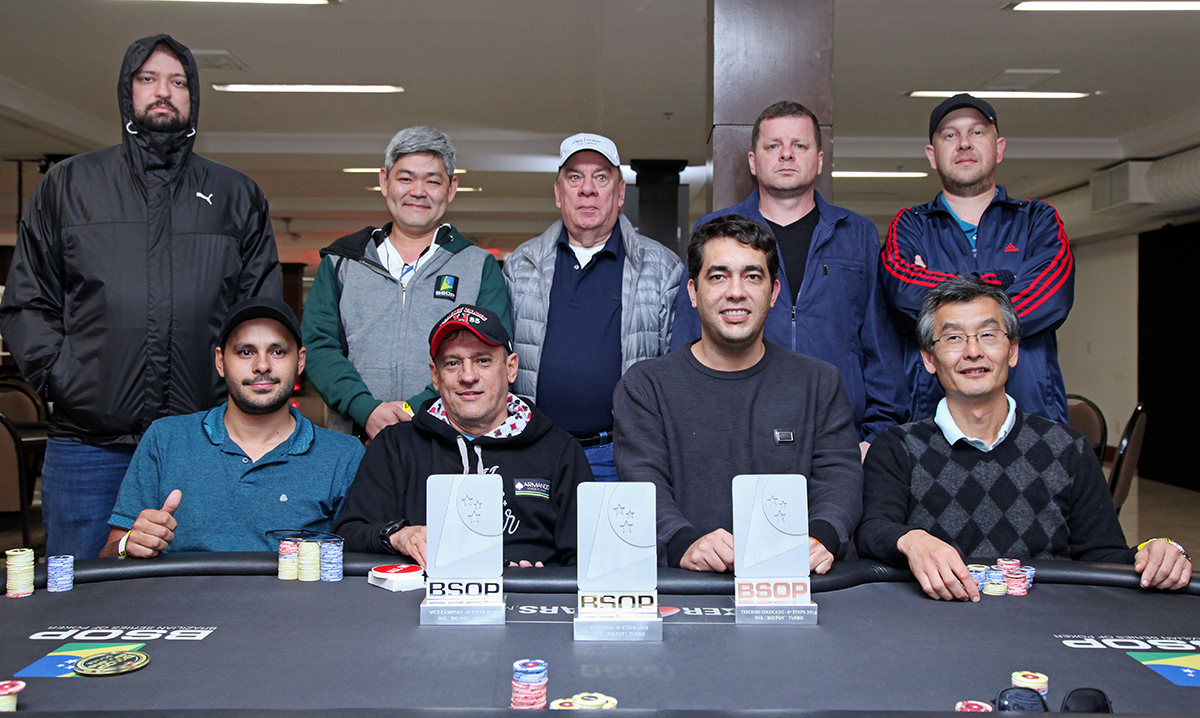 Mesa final do Big Pot do BSOP Gramado