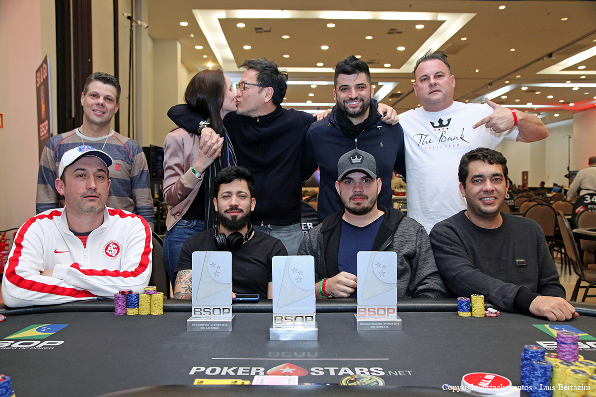 Mesa final do Turbo Knockout do BSOP Gramado