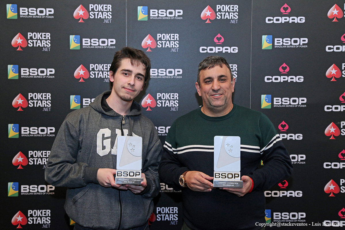 Finalistas do Heads-Up do BSOP Gramado