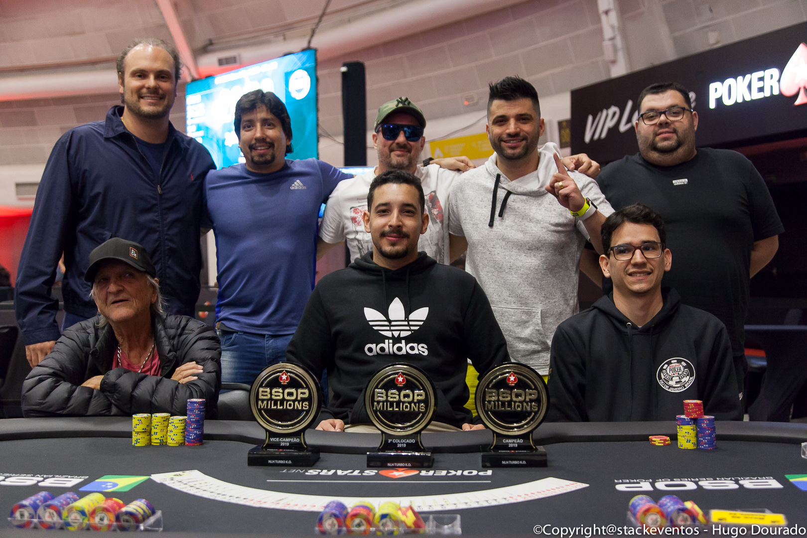 Mesa final do Turbo Knockout do BSOP Millions