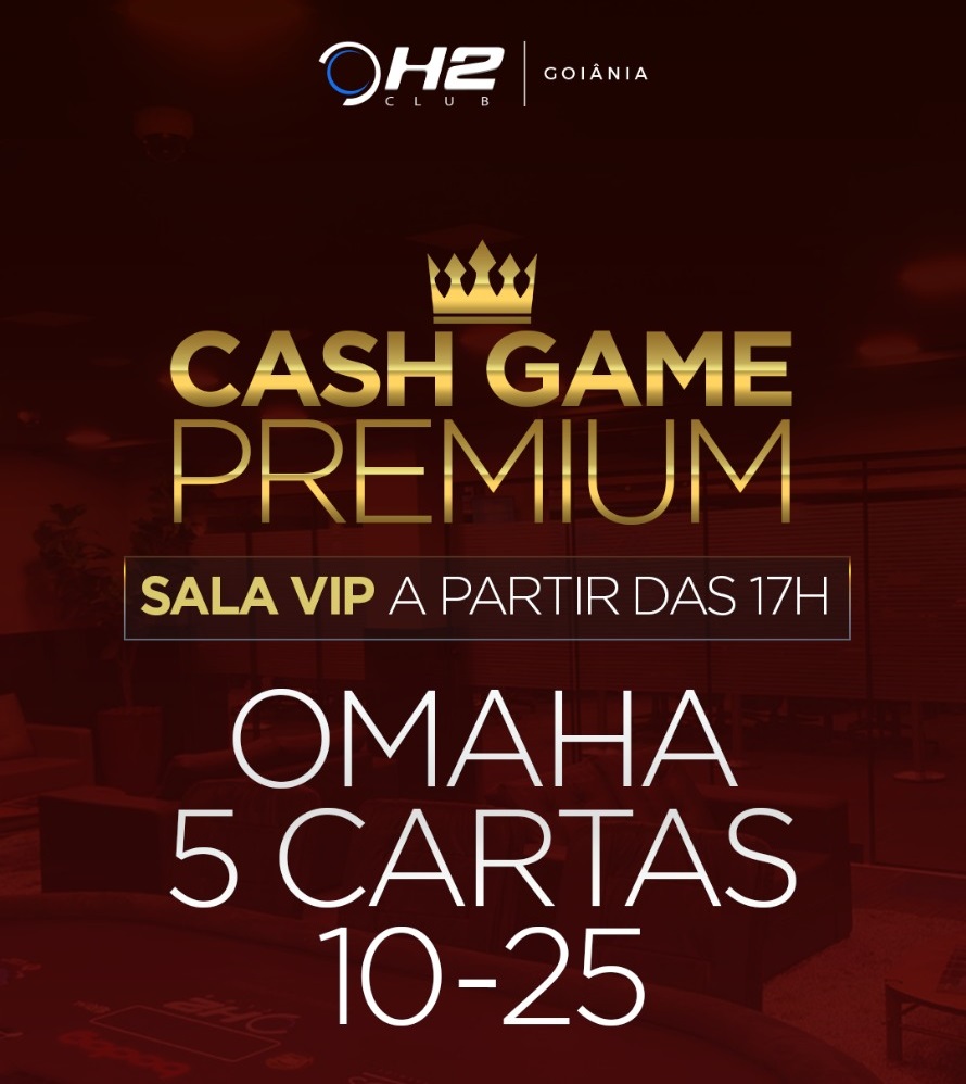 Cash Game H2 Club Goiânia