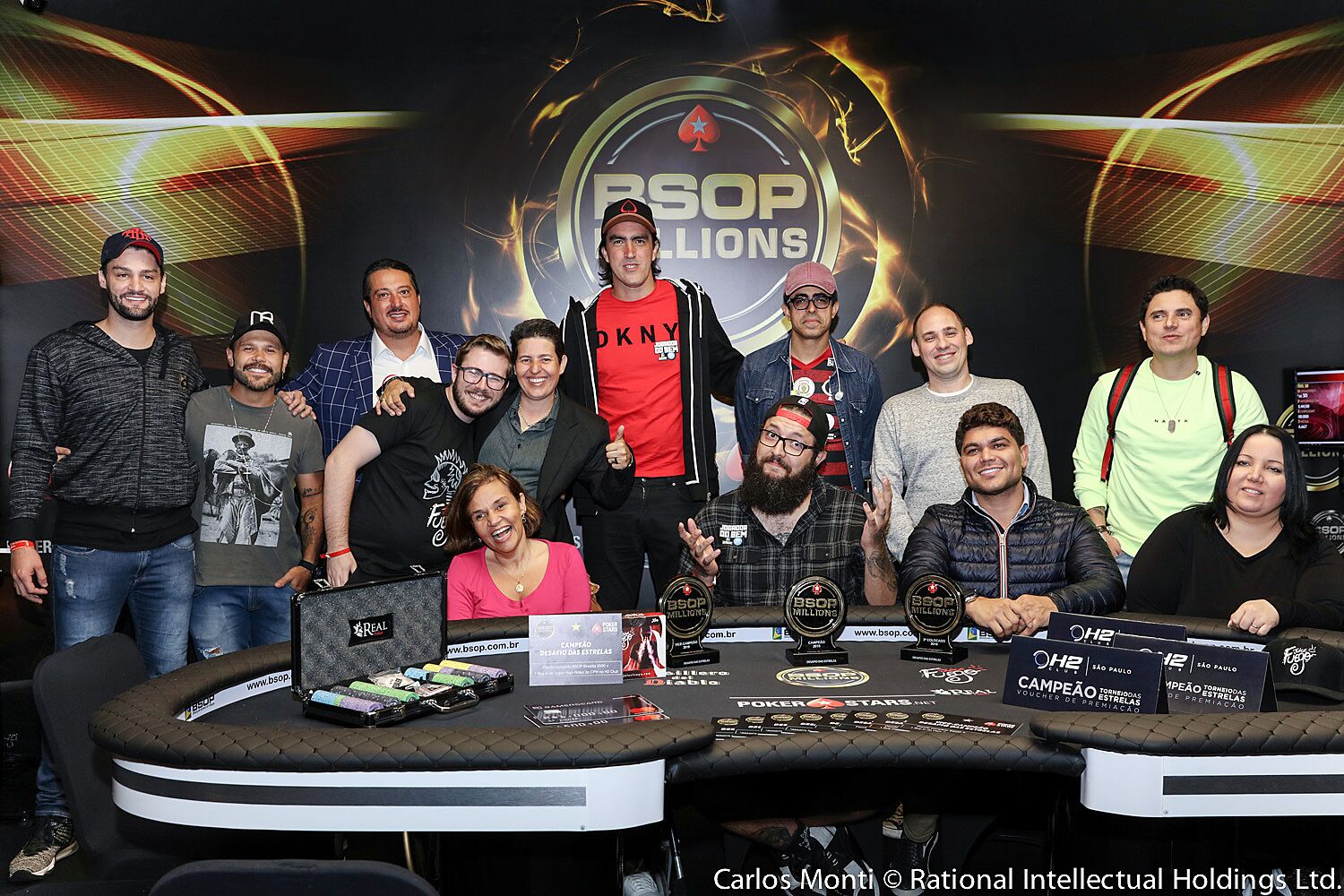 Mesa Final do Desafio das Estrelas do BSOP Millions