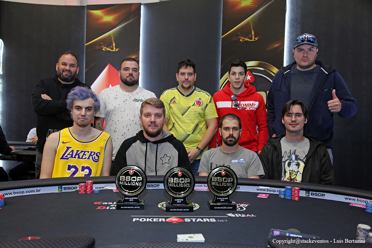 Mesa final do High Roller do BSOP Millions