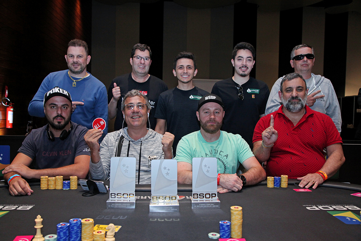 Mesa Final do 1-Day High Roller do BSOP Brasília