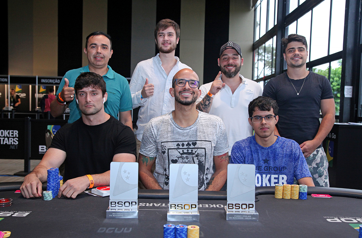 Mesa final do 6-handed do BSOP Brasília