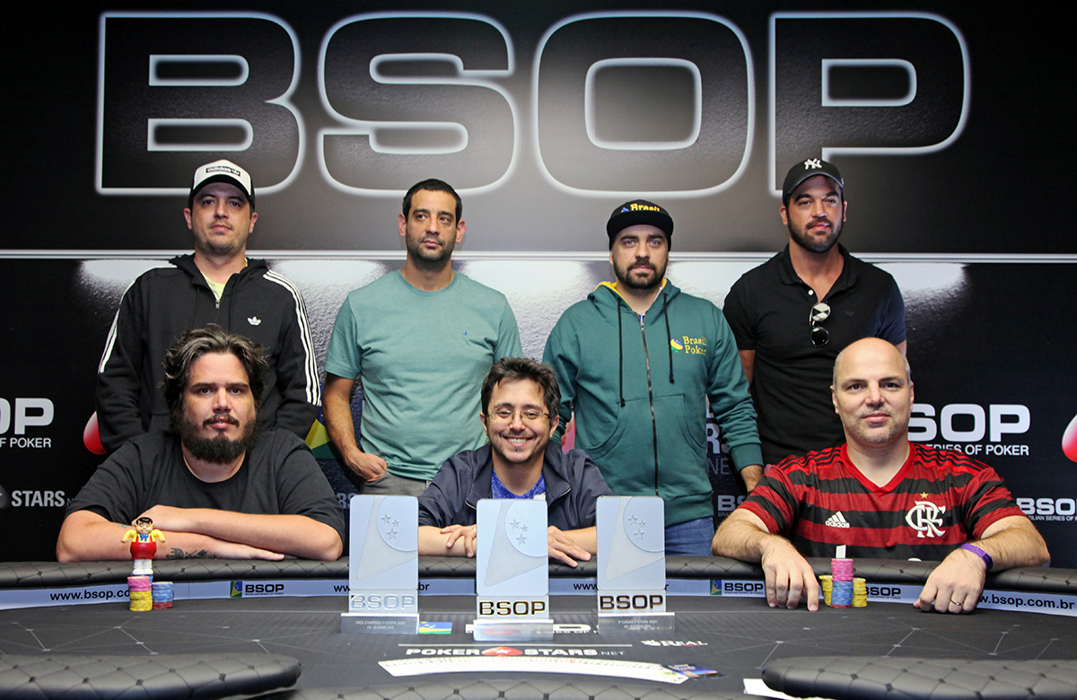 Mesa Final do 8-Game do BSOP Brasília