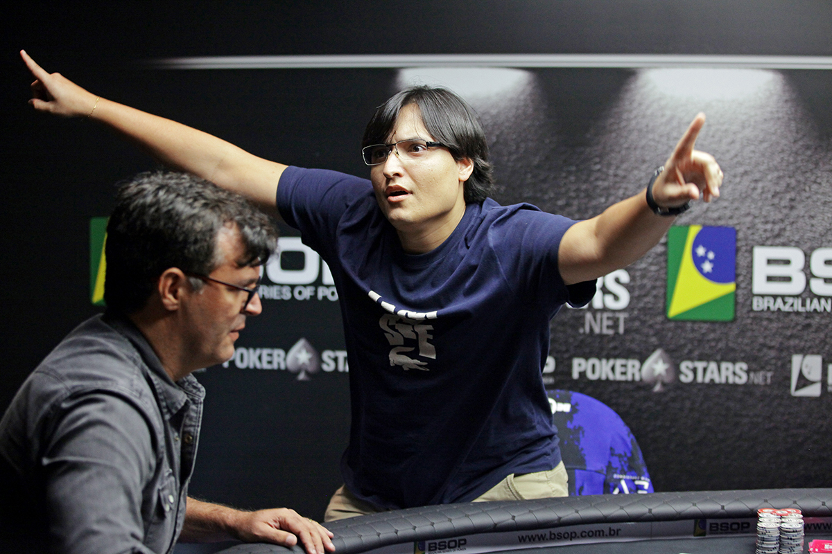 Fernando Araujo campeão do Main Event do BSOP Brasília