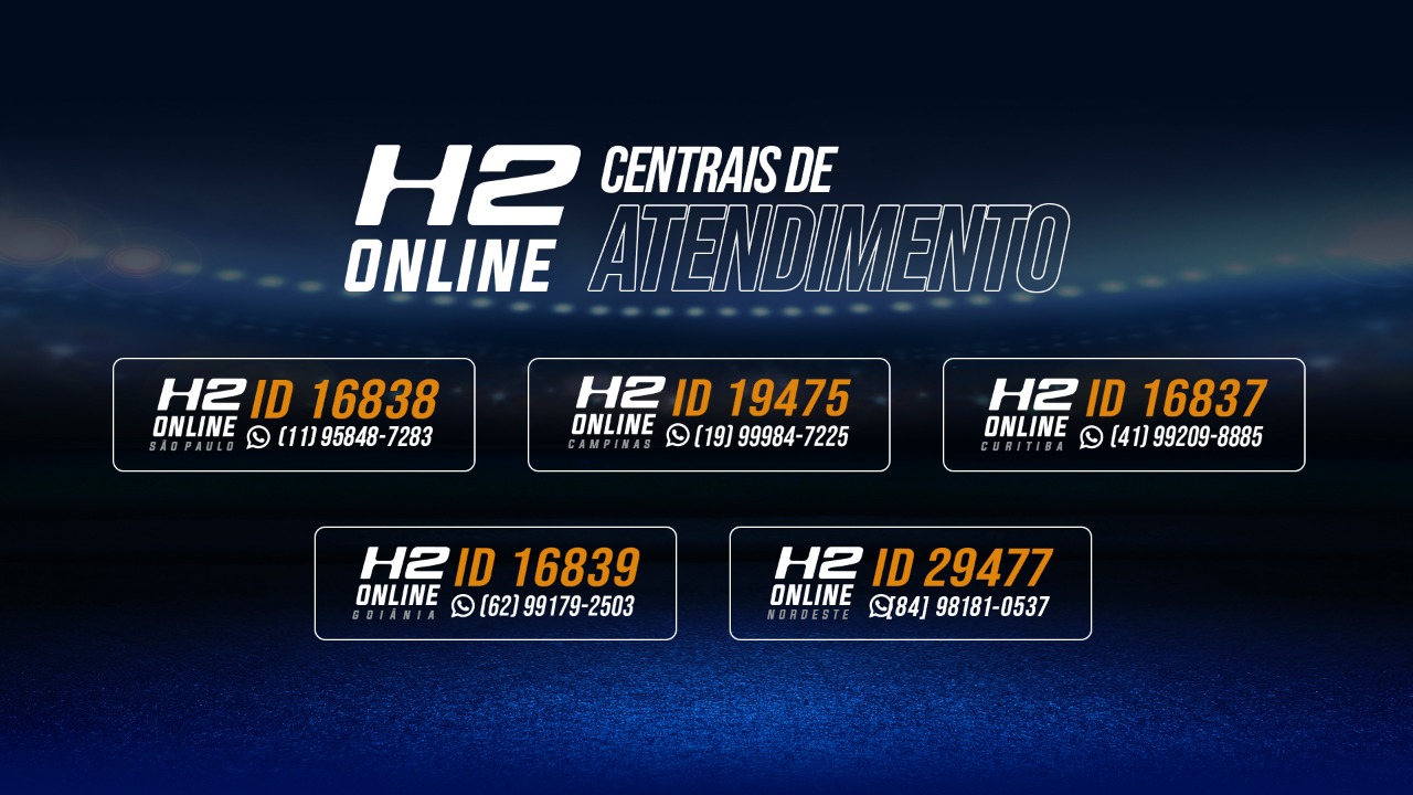 Centrais de Atendimento - H2 Online