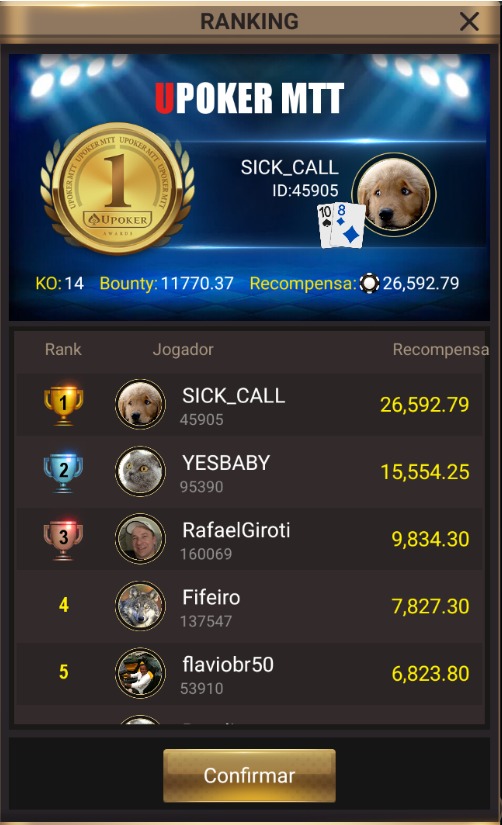 "SICK_CALL" - Liga Online H2 Brasil