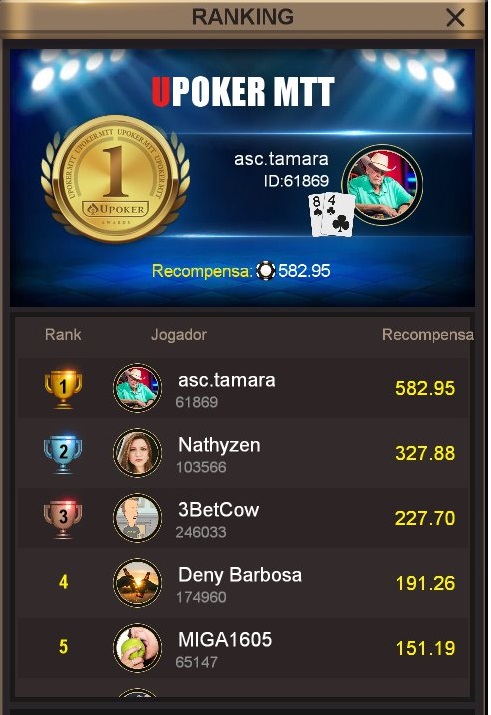 "Asc.Tamara" - Liga Online H2 Brasil