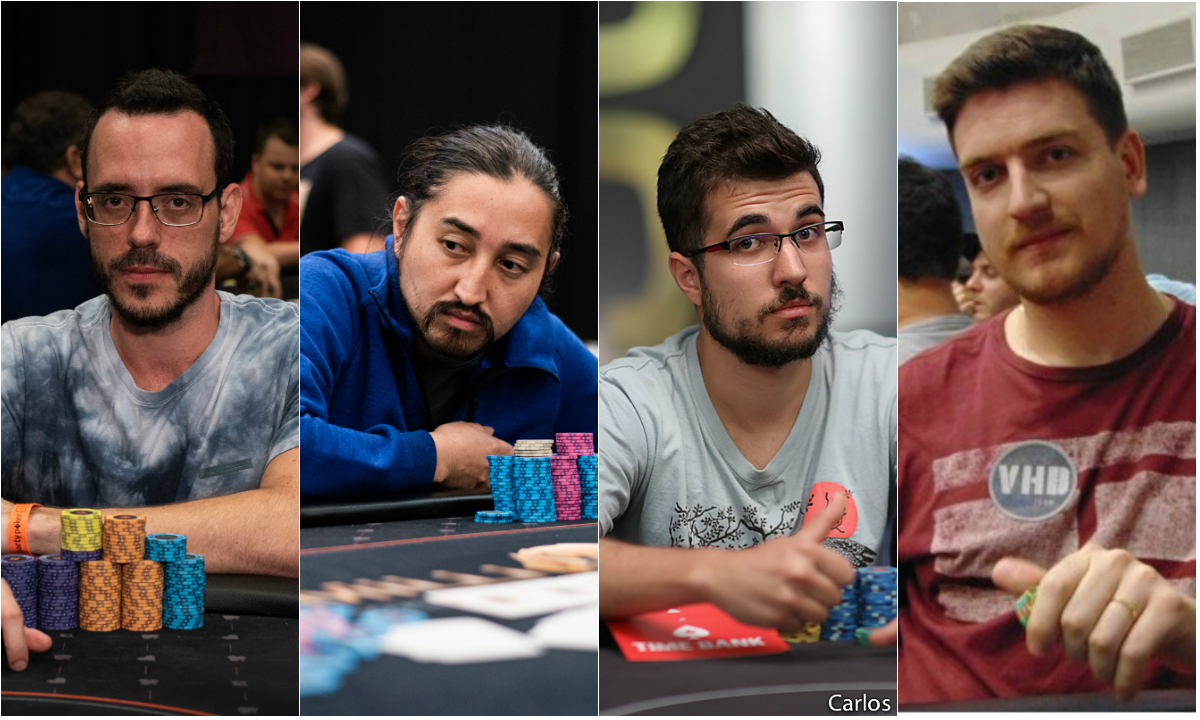 Cassio Kiles, Rodrigo Seiji, Victor Begara e Rodrigo Selouan - Ninetales Poker