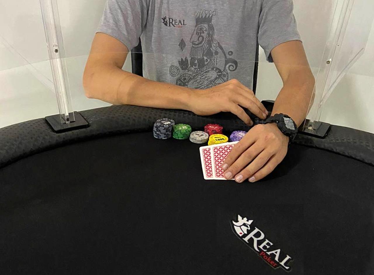 Proteção de acrílico - Real Poker