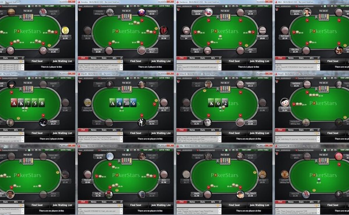 As mesas do PokerStars recebem milhares de jogadores todos os dias