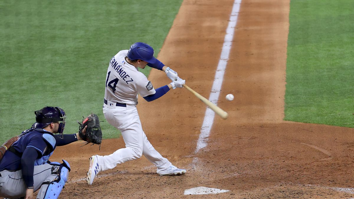 O Dodgers venceu o primeiro jogo da série melhor de 7 (Foto: Tom Pennington/Getty Images)