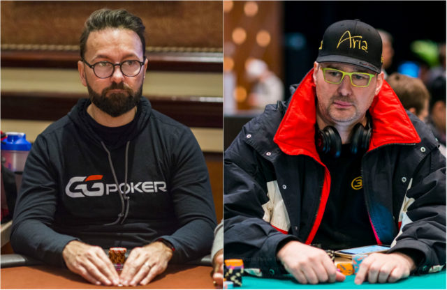 Daniel Negreanu dobrou em cima de Phil Hellmuth na WSOP Online