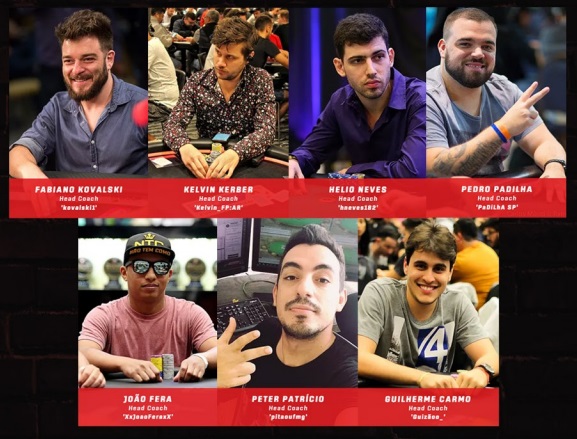 Head coaches do Samba Team são tropa de elite do poker