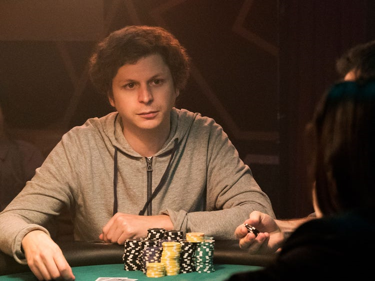 Michael Cera interpretou o "Jogador X" em "A Grande Jogada"