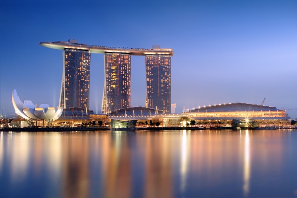 Cartão postal de Singapura, o Marina Bay Sands é propriedade do grupo