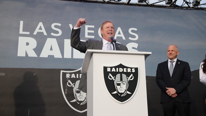 O Raiders, do empresário Mark Davis (foto), mudou de patamar após ir a Las Vegas