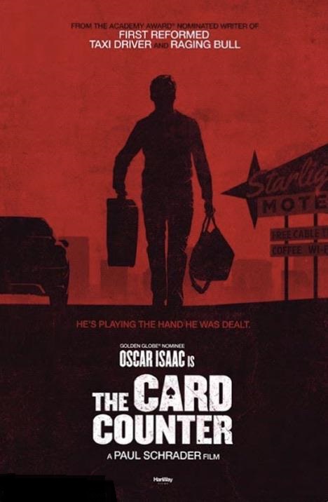 Poster oficial de "The Card Counter"