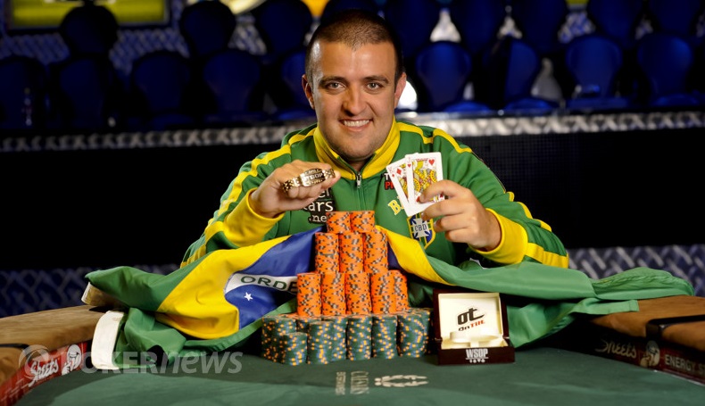 Bracelete de André Akkari completou dez anos (foto: WSOP)