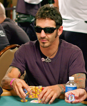 Sully Erna disputando uma competição da WSOP