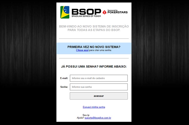 Sistema BSOP Live é a solução para evitar filas no BSOP Millions