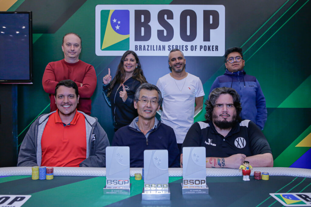 Mesa Final do 8-Game do BSOP São Paulo