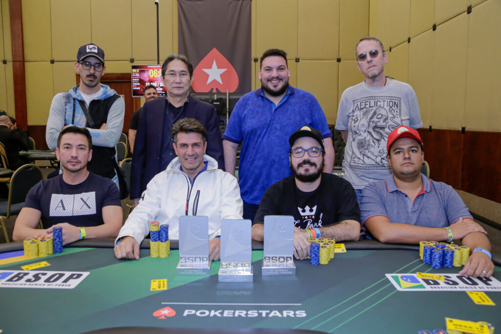 Mesa final do Turbo KO do BSOP São Paulo