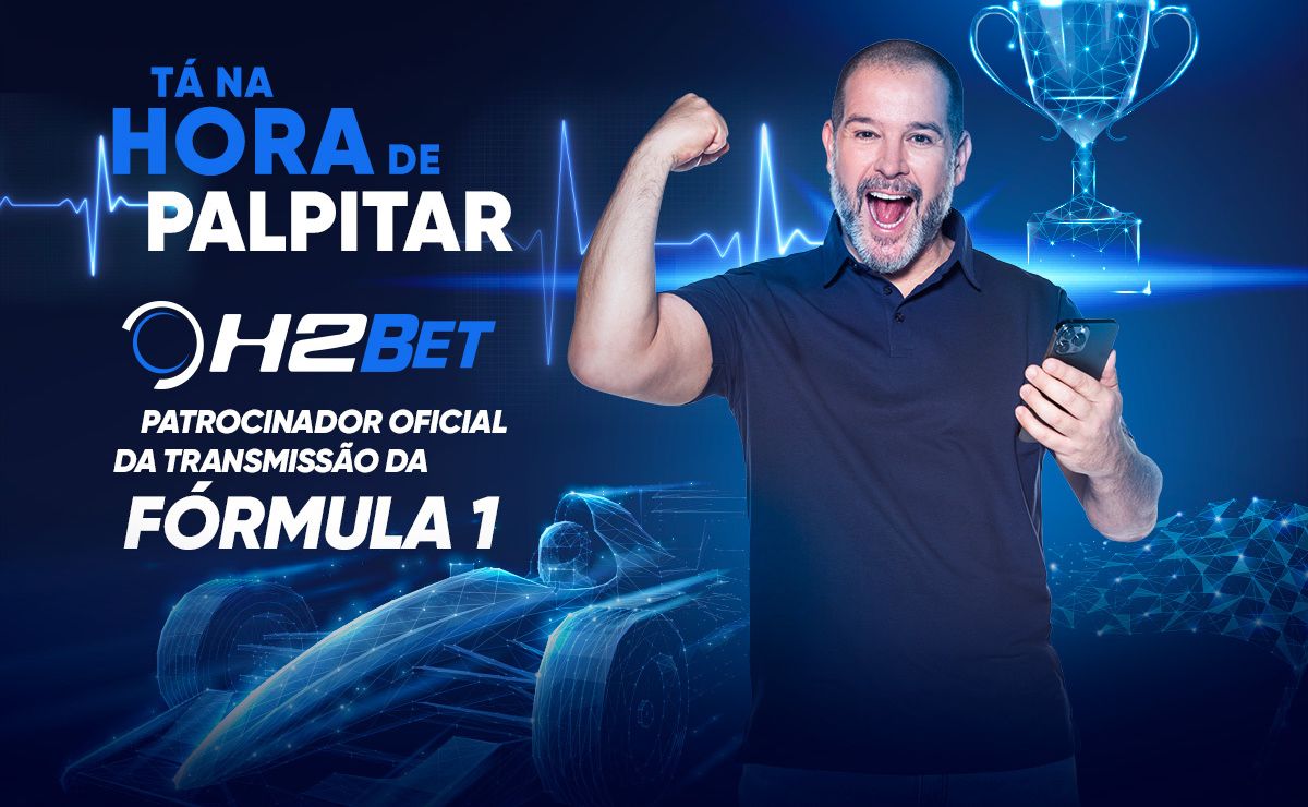 O H2Bet passou a integrar uma lista de patrocinadores seletos da transmissão da Fórmula 1