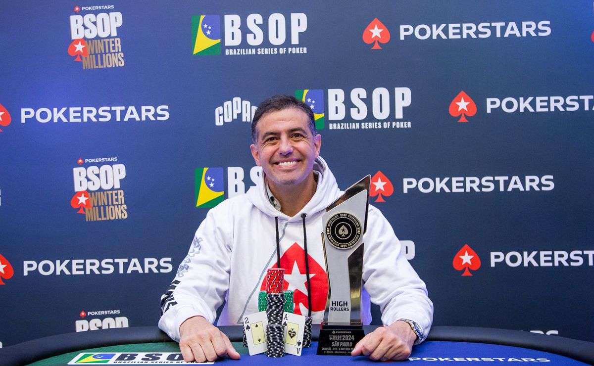 Walter Ripper, campeão do 2-Day High Roller PKO do BSOP Winter Millions