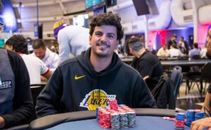 João Paulo Azambuja, chip leader do Dia 2 do Start-Up