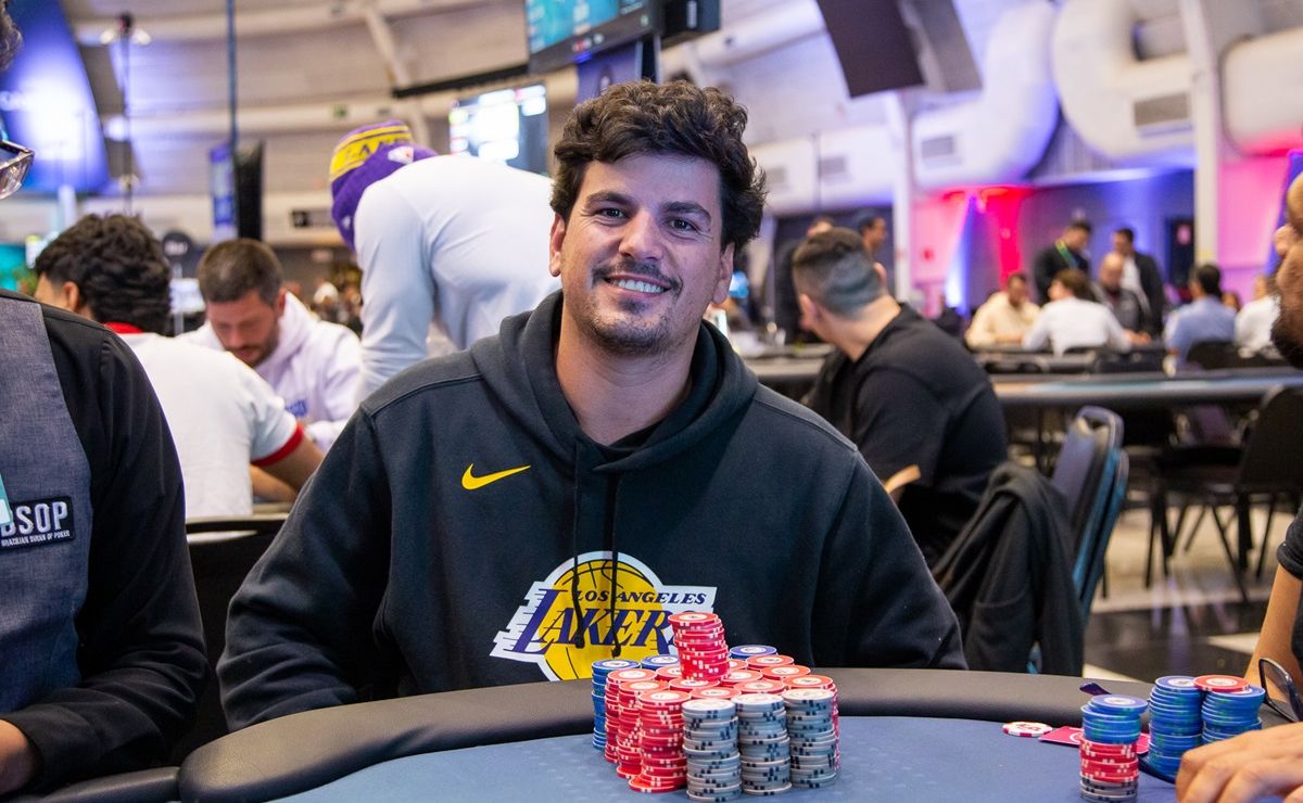 João Paulo Azambuja, chip leader do Dia 2 do Start-Up