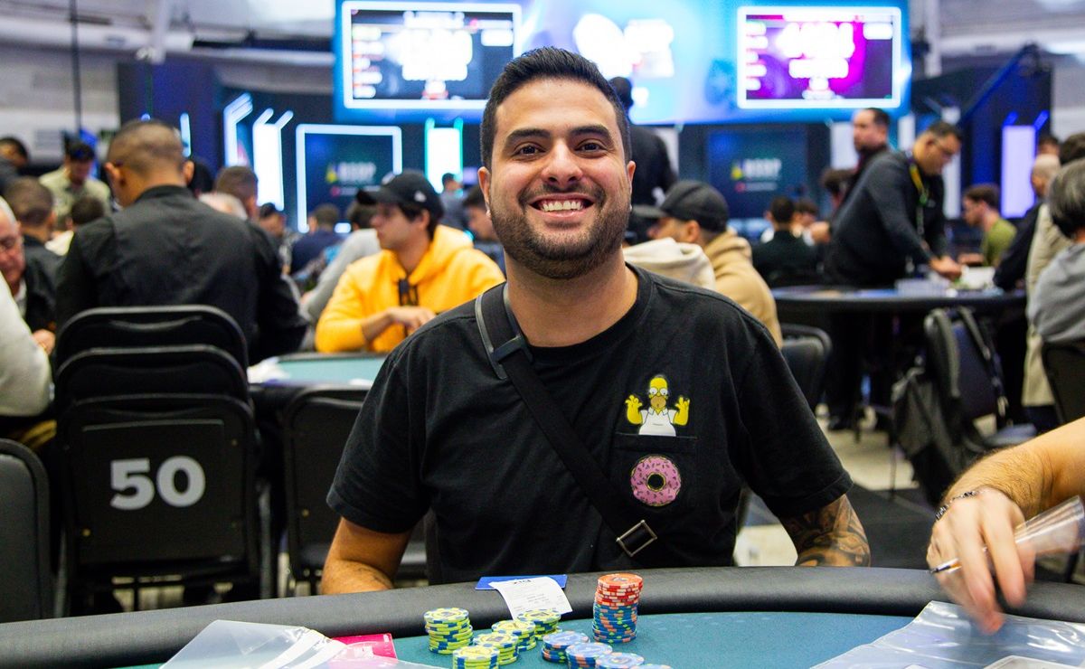 Pedro Paulo foi o melhor do Dia 1A do Main Event