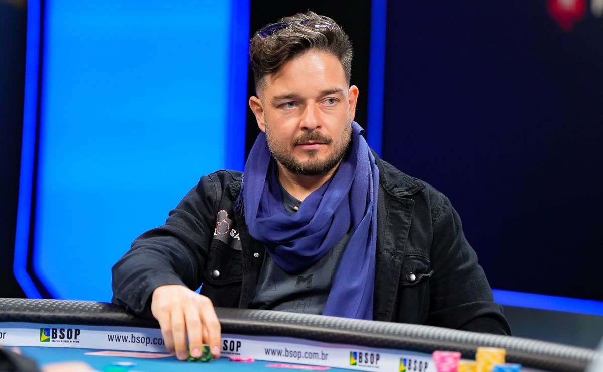 Fabiano Kovalski é o chip leader do Super High Roller