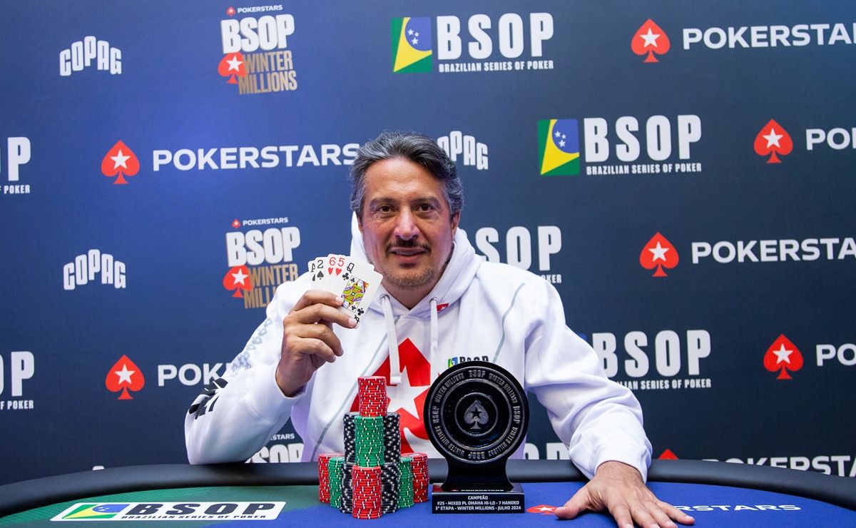 Igor "Federal", campeão do Mixed PL Omaha Hi/Lo do BSOP Winter Millions