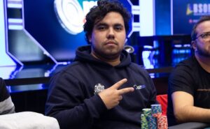 Lucas Gomes, chip leader do Dia 2 do Main Event