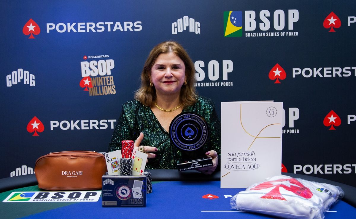 Lucia Risson, campeã do Ladies do BSOP Winter Millions