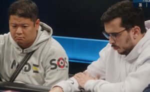 Thiago Tsukamoto (esq.) caiu para Nilson Júnior (dir.) no Main Event