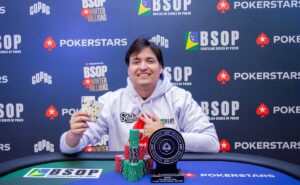 Fernando Araújo, campeão do Deepstack Turbo do BSOP Winter Millions