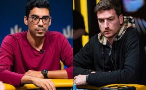 Pablo Brito e Rodrigo Selouan foram eliminados pelo mesmo competidor (Foto: Joe Giron / Triton Poker)